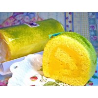 レモンクリームロール 【レモンのロールケーキ】