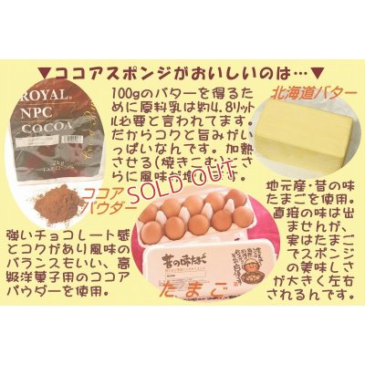 画像5: クリスマスフルーツチョコレートケーキ５号