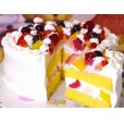 画像3: クリスマスケーキ フルーツ生クリームケーキ４号