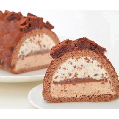 画像2: チョコレートアイスロールケーキ
