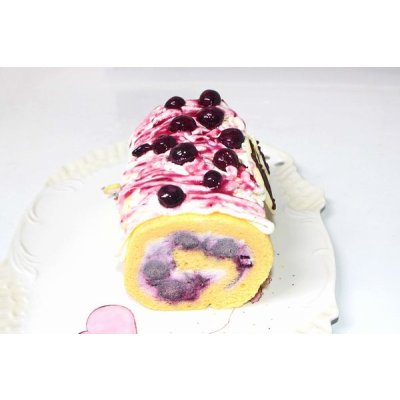 画像7: 【店頭渡し】ブルーベリーロールデコレーションケーキ