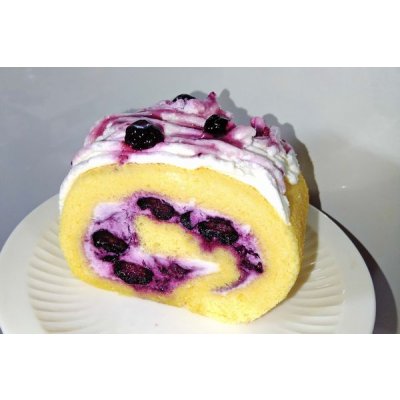 画像5: 【店頭渡し】ブルーベリーロールデコレーションケーキ