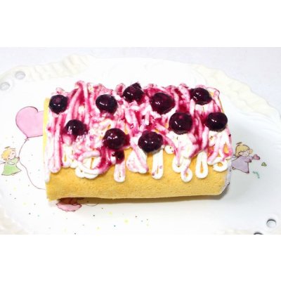 画像8: 【店頭渡し】ブルーベリーロールデコレーションケーキ
