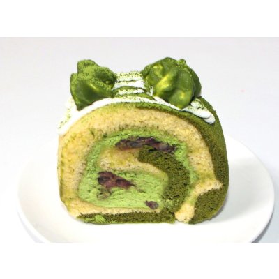 画像5: クリスマスケーキ まっ茶ロールデコレーションケーキ