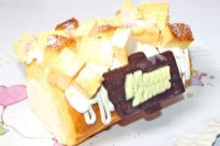 クリスマスケーキ レアチーズロールデコレーションケーキ