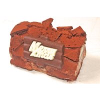 クリスマスケーキ チョコレートアイスロールケーキ