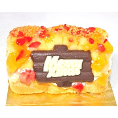 画像2: クリスマスケーキ 生乳アイスクリームロールフルーツアイスケーキ