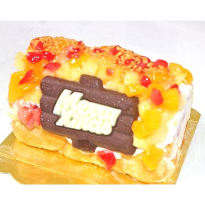 画像3: クリスマスケーキ 生乳アイスクリームロールフルーツアイスケーキ