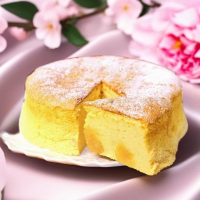 画像2: たまごのスフレチーズ ホール（直径約16cm）